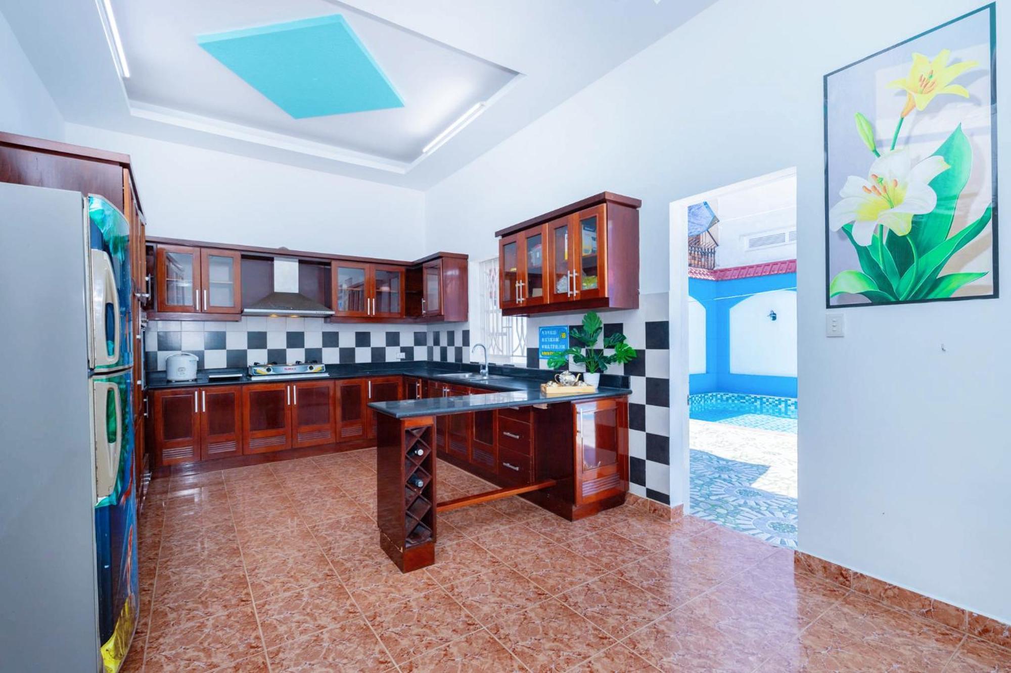 Villa 433 - Free Karaoke - Bida - San Vuon Ho Boi Gan Bien Bai Sau Vung Tau Dış mekan fotoğraf